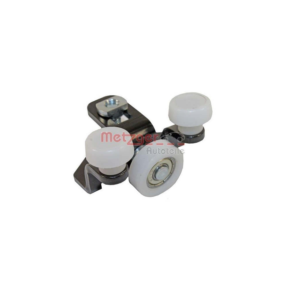 Rollenführung, Schiebetür METZGER 2310048 für MERCEDES-BENZ VAG, mitte