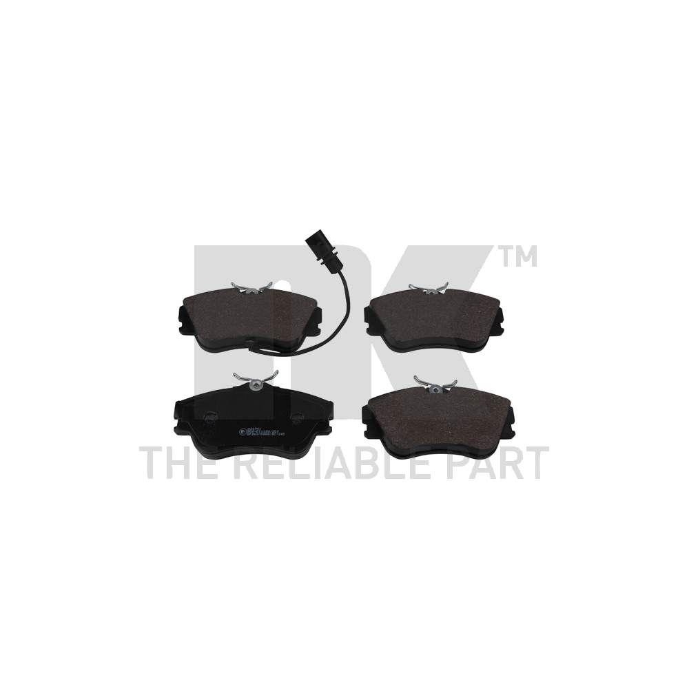 Bremsbelagsatz, Scheibenbremse NK 224751 f&uuml;r VW, Vorderachse