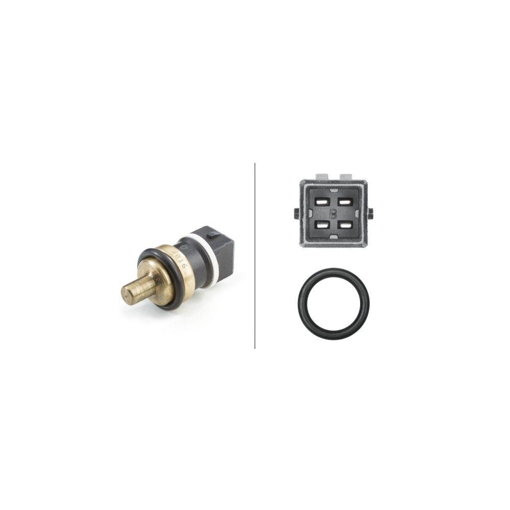 HELLA Sensor, K&uuml;hlmitteltemperatur 6PT 358 058-201 f&uuml;r AUDI SEAT SKODA VW
