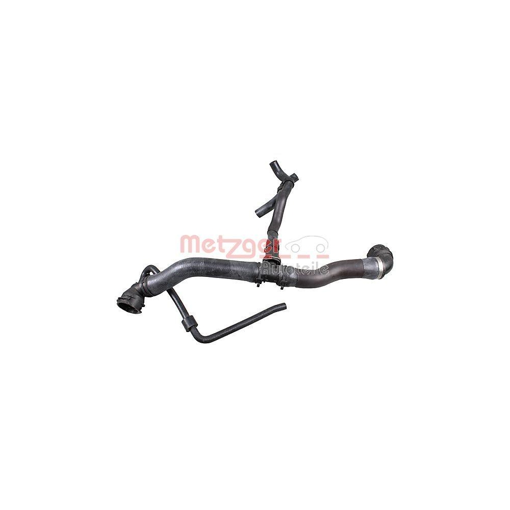 K&uuml;hlerschlauch METZGER 2421529 f&uuml;r AUDI VW VAG, oben, vorne
