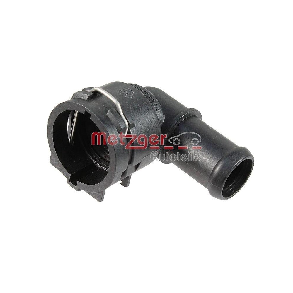 Anschlussstutzen, K&uuml;hlmittelleitung METZGER AUTOTEILE 4010143 f&uuml;r AUDI SEAT VW