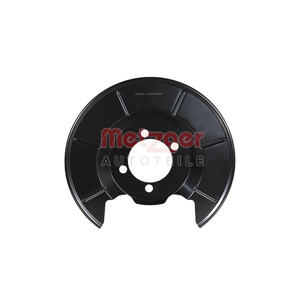 Spritzblech, Bremsscheibe METZGER AUTOTEILE 6115625 f&uuml;r TOYOTA