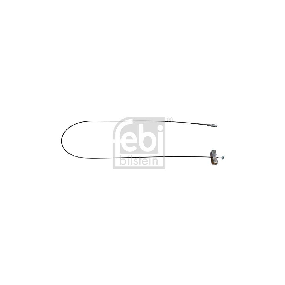 FEBI BILSTEIN Seilzug, Feststellbremse 101807 f&uuml;r OPEL RENAULT VAUXHALL, mitte
