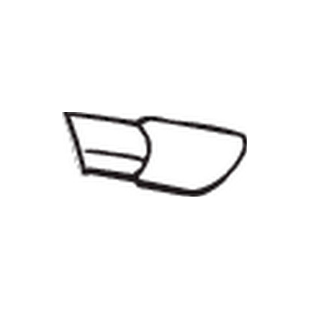 Abgasrohr BOSAL 318-263 für VOLVO, hinten