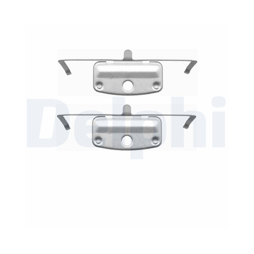 DELPHI LX0399 Zubeh&ouml;rsatz, Scheibenbremsbelag f&uuml;r BMW, Vorderachse