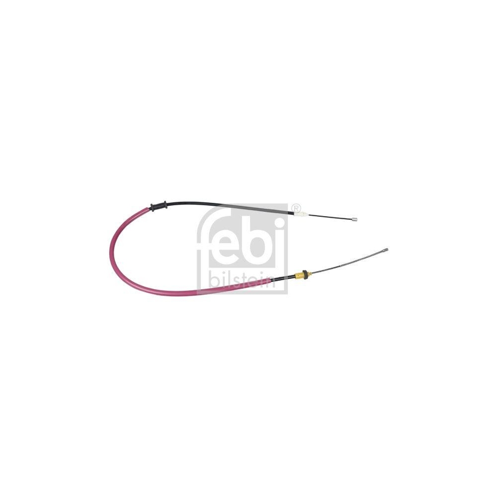 Seilzug, Feststellbremse FEBI BILSTEIN 101808 für NISSAN RENAULT, hinten links