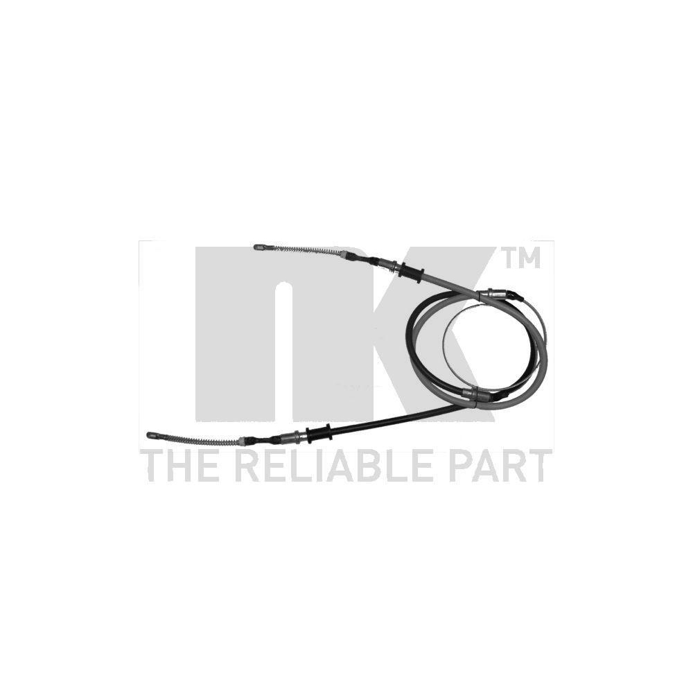 Seilzug, Feststellbremse NK 903665 f&uuml;r OPEL VAUXHALL, hinten, links, rechts