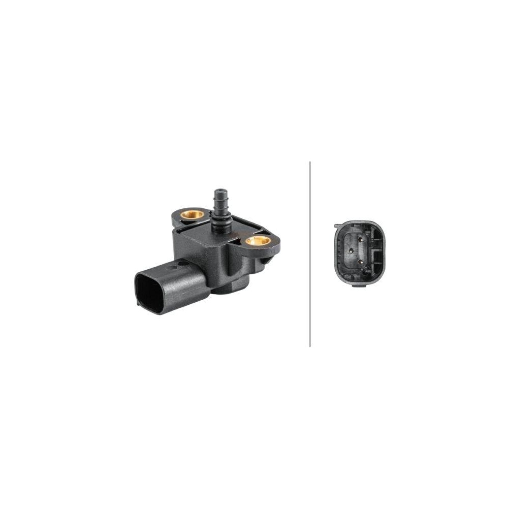 HELLA Sensor, Ladedruck 6PP 358 152-281 für MERCEDES-BENZ MWM