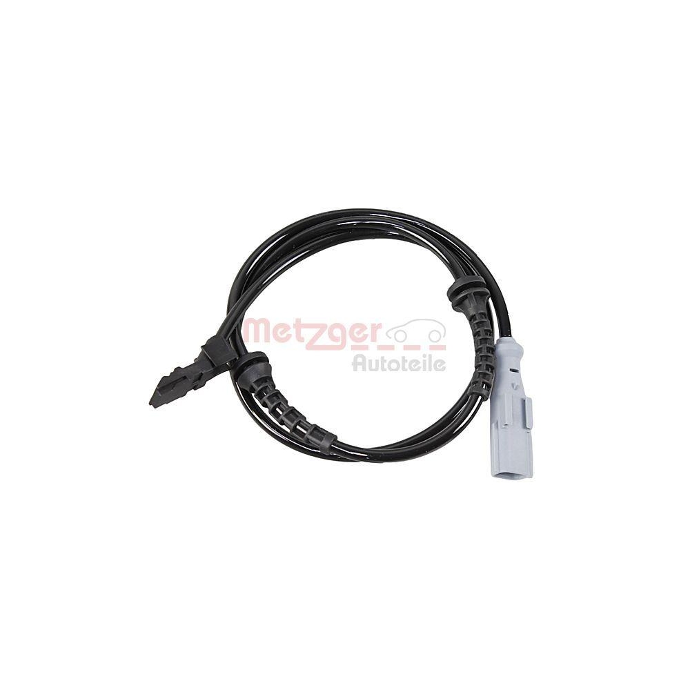 Sensor, Raddrehzahl METZGER 09001438 ORIGINAL ERSATZTEIL f&uuml;r RENAULT