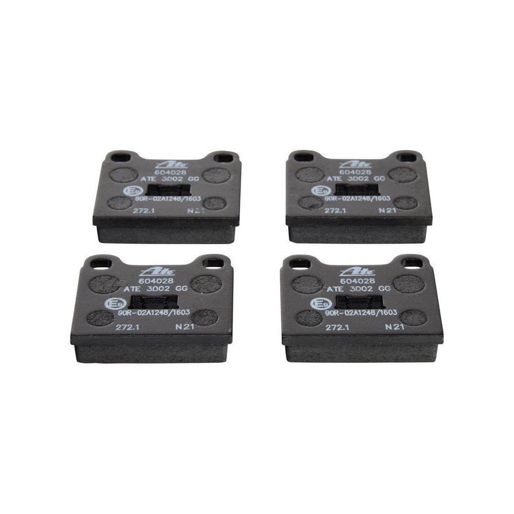 Bremsbelagsatz, Scheibenbremse ATE 13.0460-4028.2 f&uuml;r VAG, Vorderachse