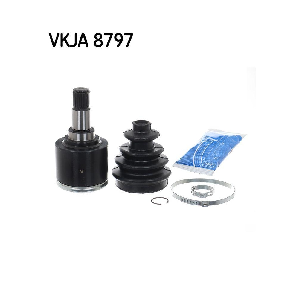 Gelenksatz, Antriebswelle SKF VKJA 8797 f&uuml;r, Vorderachse, getriebeseitig