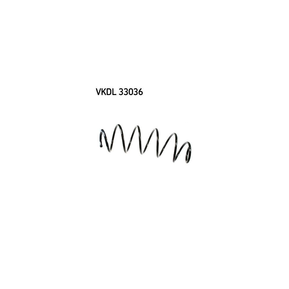 Fahrwerksfeder SKF VKDL 33036 f&uuml;r CITRO&Euml;N PEUGEOT, Vorderachse