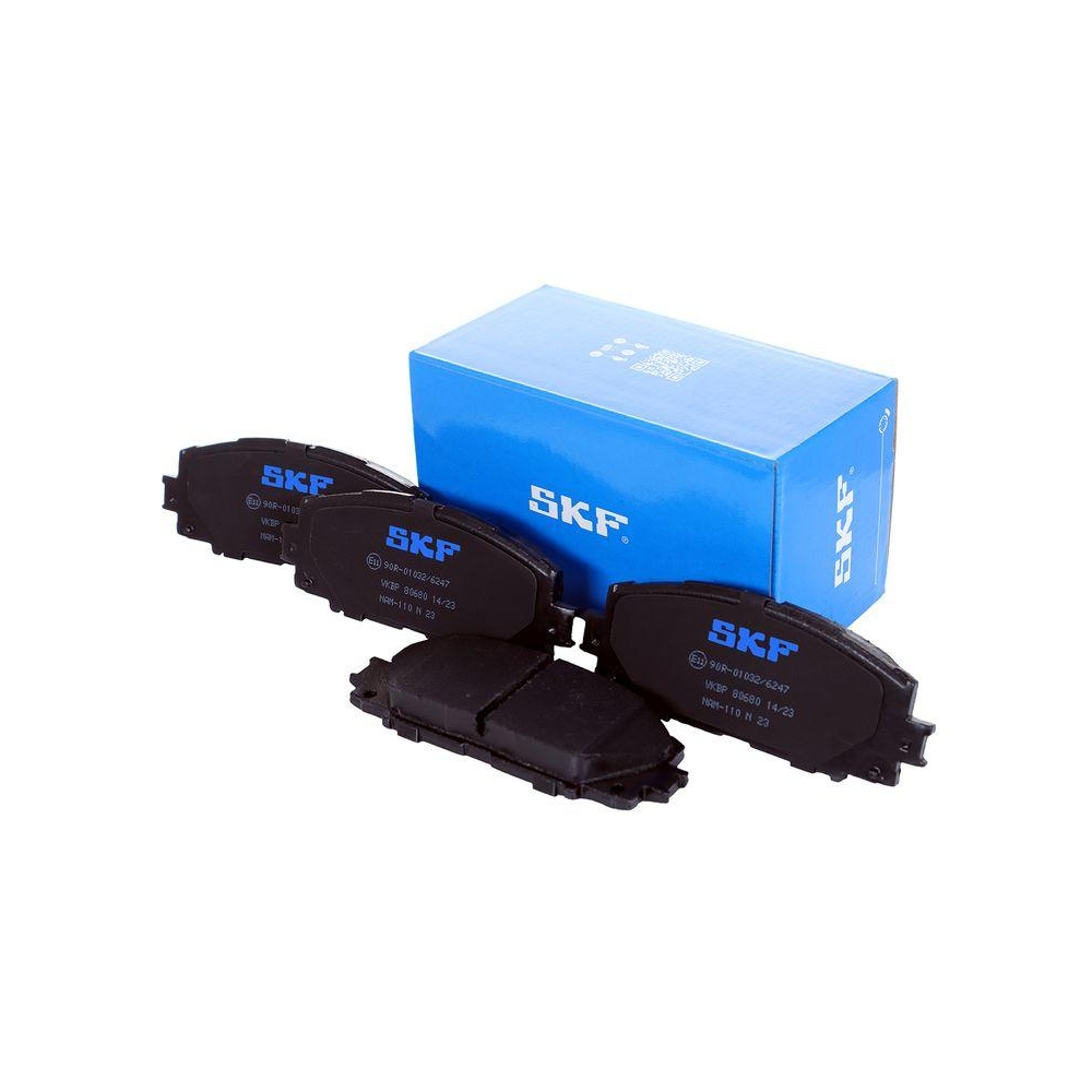 Bremsbelagsatz, Scheibenbremse SKF VKBP 80680 für TOYOTA, Vorderachse