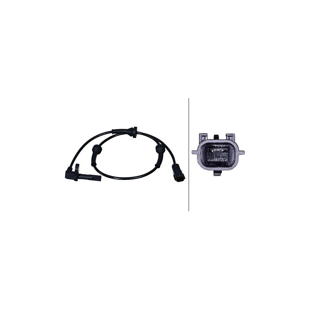 HELLA Sensor, Raddrehzahl 6PU 358 218-101 f&uuml;r NISSAN OPEL RENAULT VAUXHALL