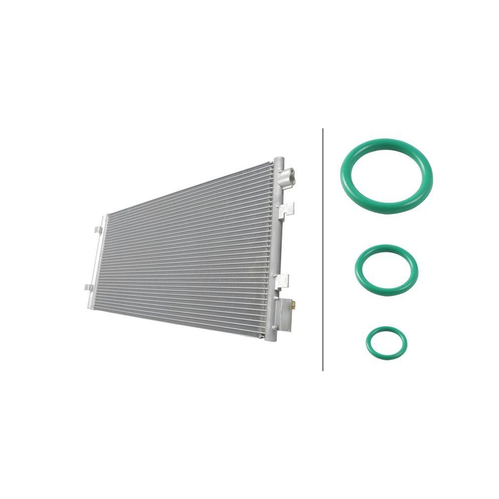 HELLA Kondensator, Klimaanlage 8FC 366 221-731 >>> Easy2Fit <<< für RENAULT