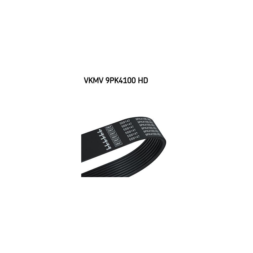 Keilrippenriemen SKF VKMV 9PK4100 HD f&uuml;r MERCEDES-BENZ