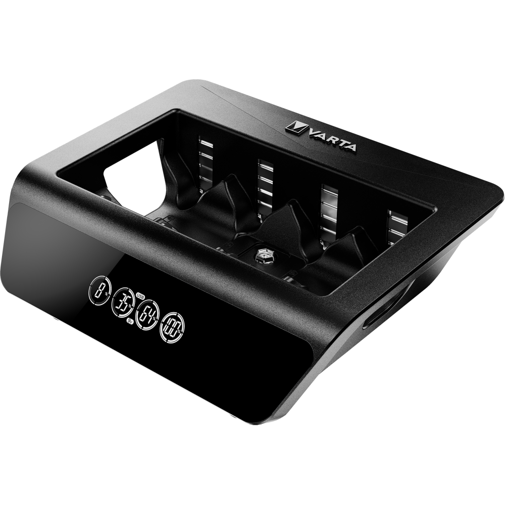 VARTA LCD Universal Charger+ Batterieladegerät Ladegerät