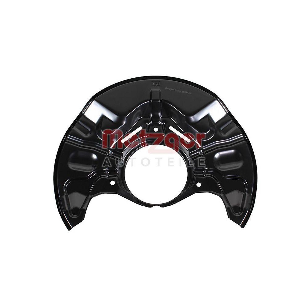 Spritzblech, Bremsscheibe METZGER AUTOTEILE 6115634 f&uuml;r TOYOTA