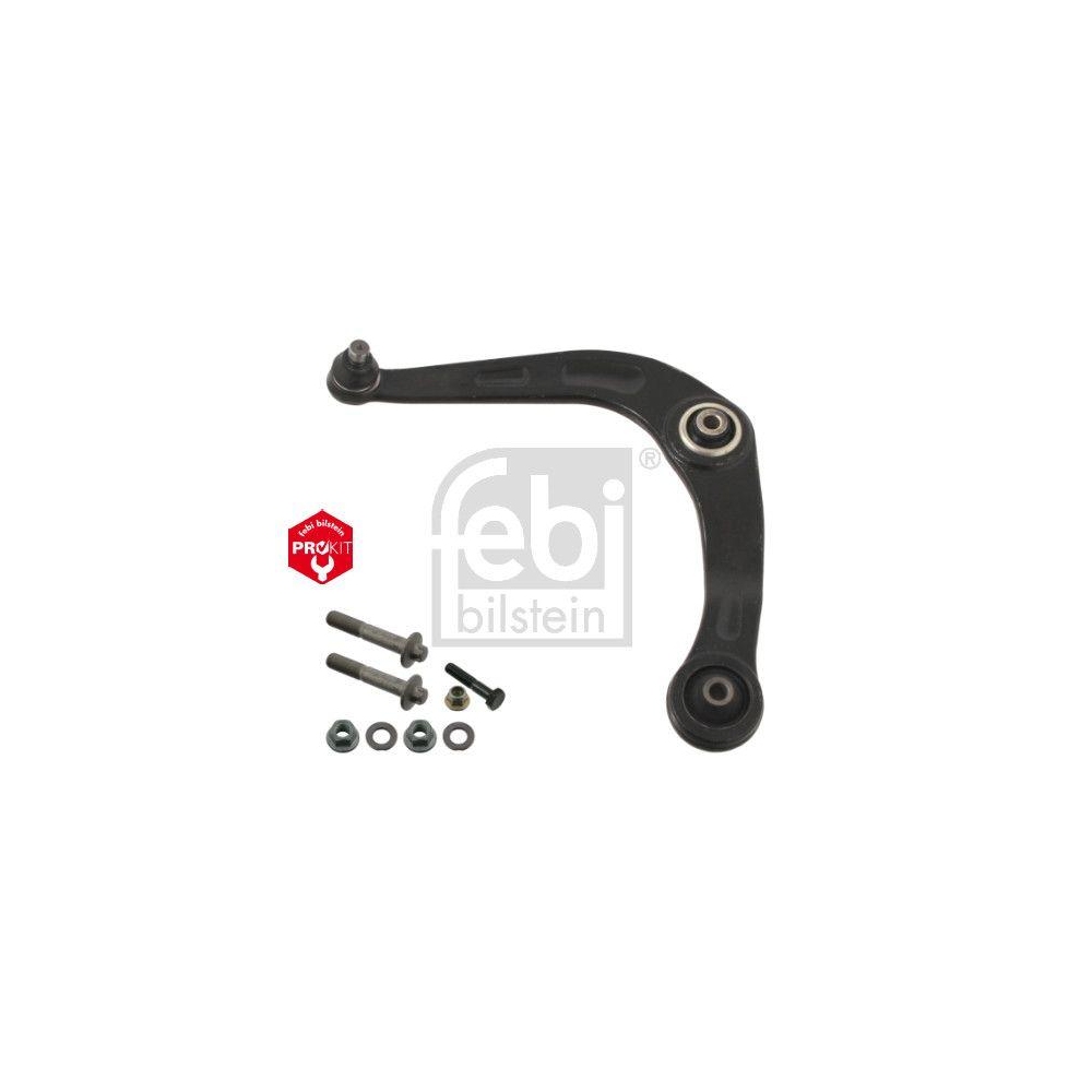 FEBI BILSTEIN Lenker, Radaufh&auml;ngung 40791 ProKit f&uuml;r PEUGEOT, Vorderachse links