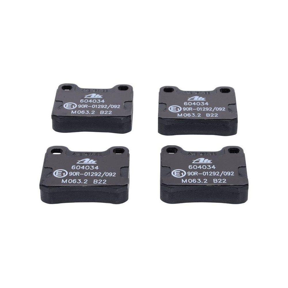 Bremsbelagsatz, Scheibenbremse ATE 13.0460-4034.2 f&uuml;r MERCEDES-BENZ, Hinterachse