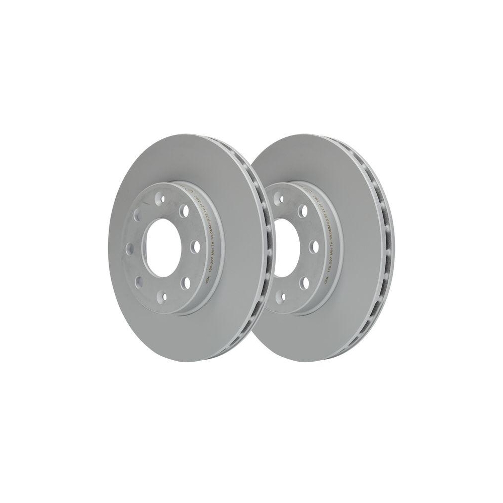 Bremsscheibe ATE 24.0120-0227.1 f&uuml;r CHEVROLET DAEWOO, Vorderachse