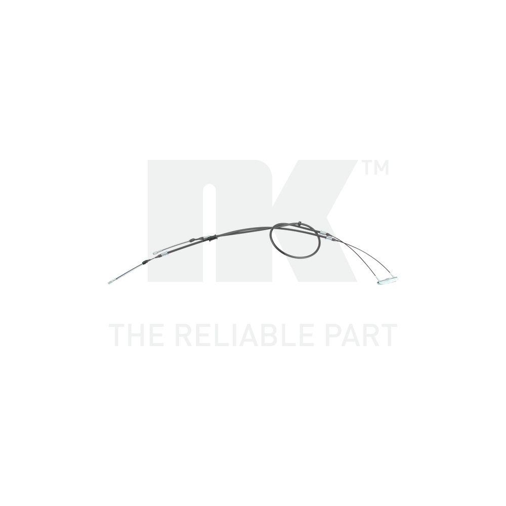 Seilzug, Feststellbremse NK 903675 f&uuml;r OPEL VAUXHALL, hinten, links, rechts