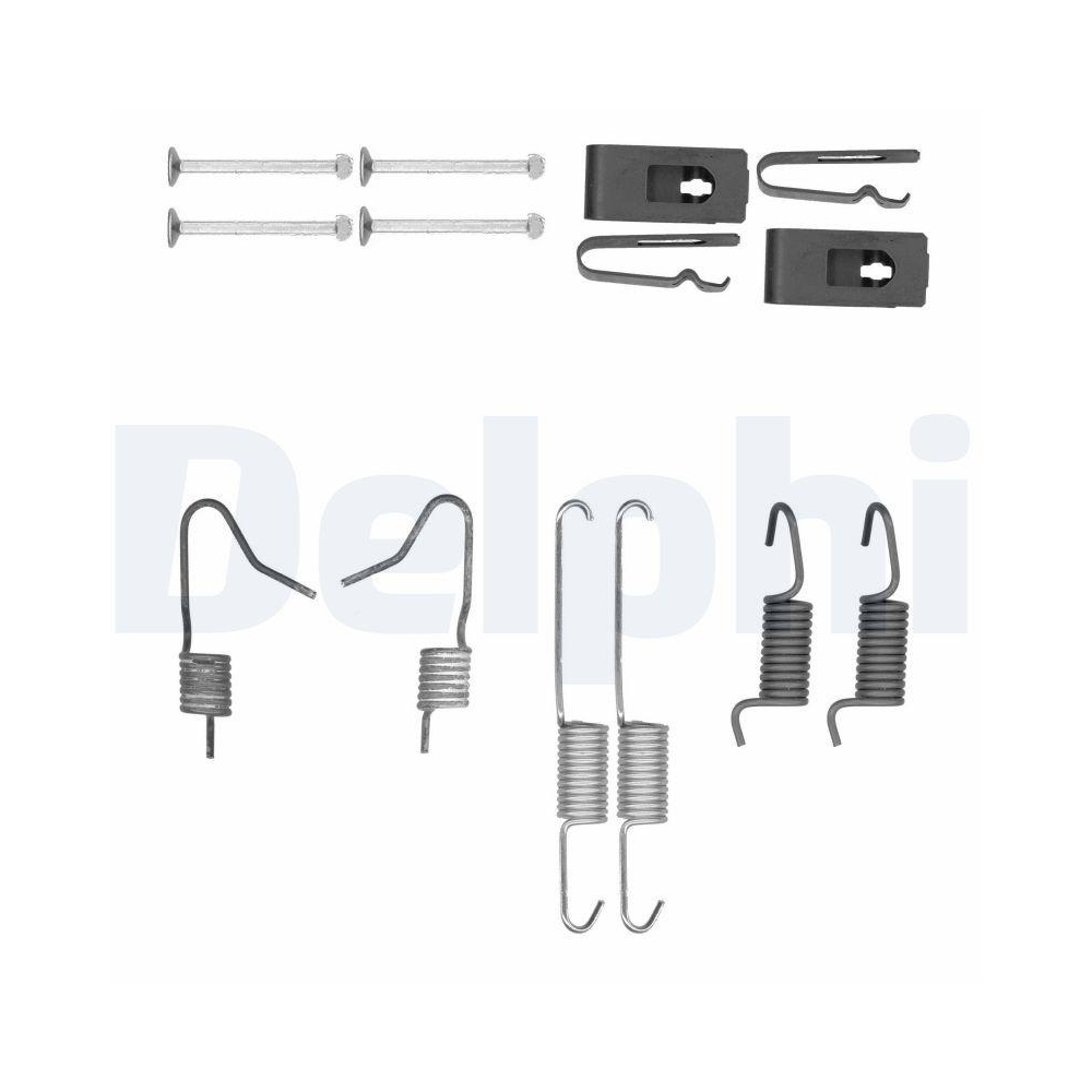 DELPHI LY1402 Zubeh&ouml;rsatz, Bremsbacken f&uuml;r, Hinterachse