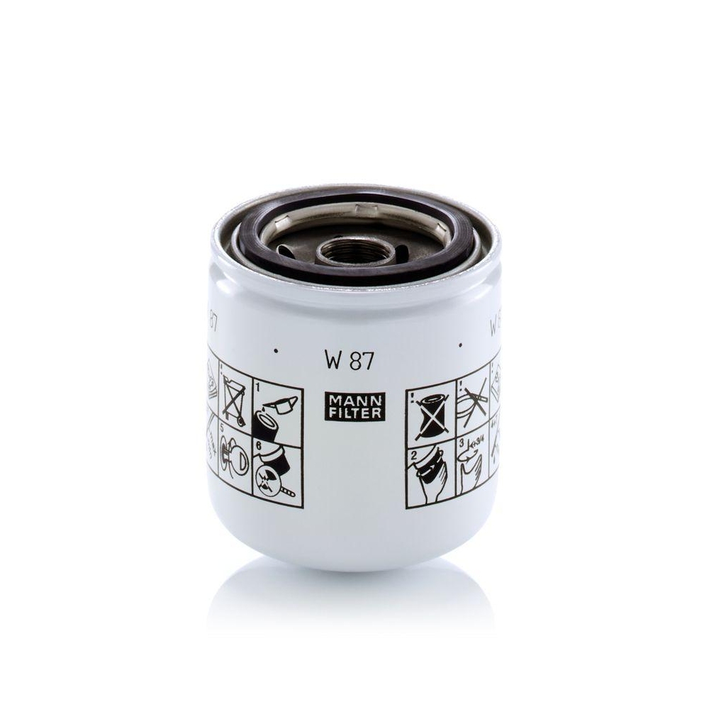 MANN-FILTER W 87 &Ouml;lfilter f&uuml;r ISUZU RENAULT VOLVO HINO BOMAG CASE IH HITACHI