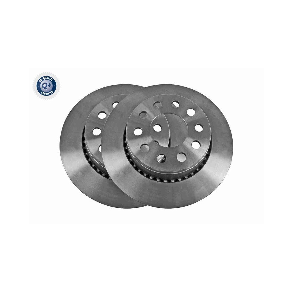 VAICO V10-80103 2 St&uuml;ck Bremsscheiben Q+, Erstausr&uuml;sterqualit&auml;t f&uuml;r AUDI SEAT SKODA VW