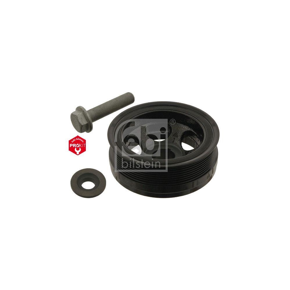 FEBI BILSTEIN Riemenscheibe, Kurbelwelle 33653 ProKit f&uuml;r MERCEDES-BENZ