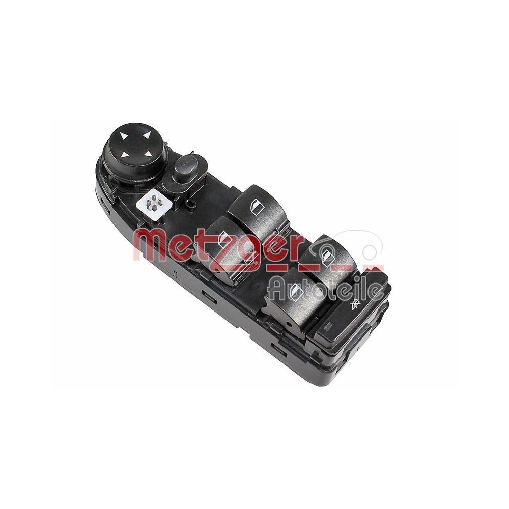 Schalter, Fensterheber METZGER 0916999 f&uuml;r BMW, fahrerseitig, vorne