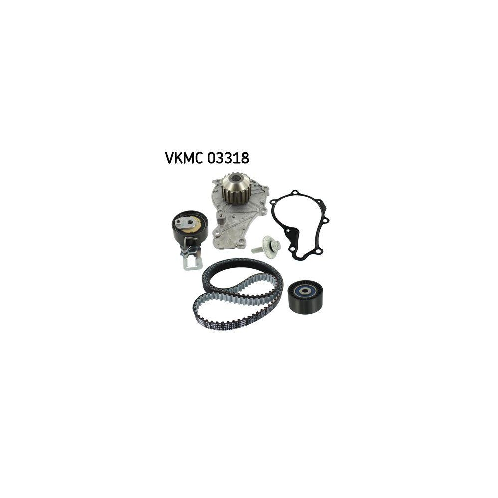 Wasserpumpe + Zahnriemensatz SKF VKMC 03318 f&uuml;r ALFA ROMEO CITRO&Euml;N FIAT FORD