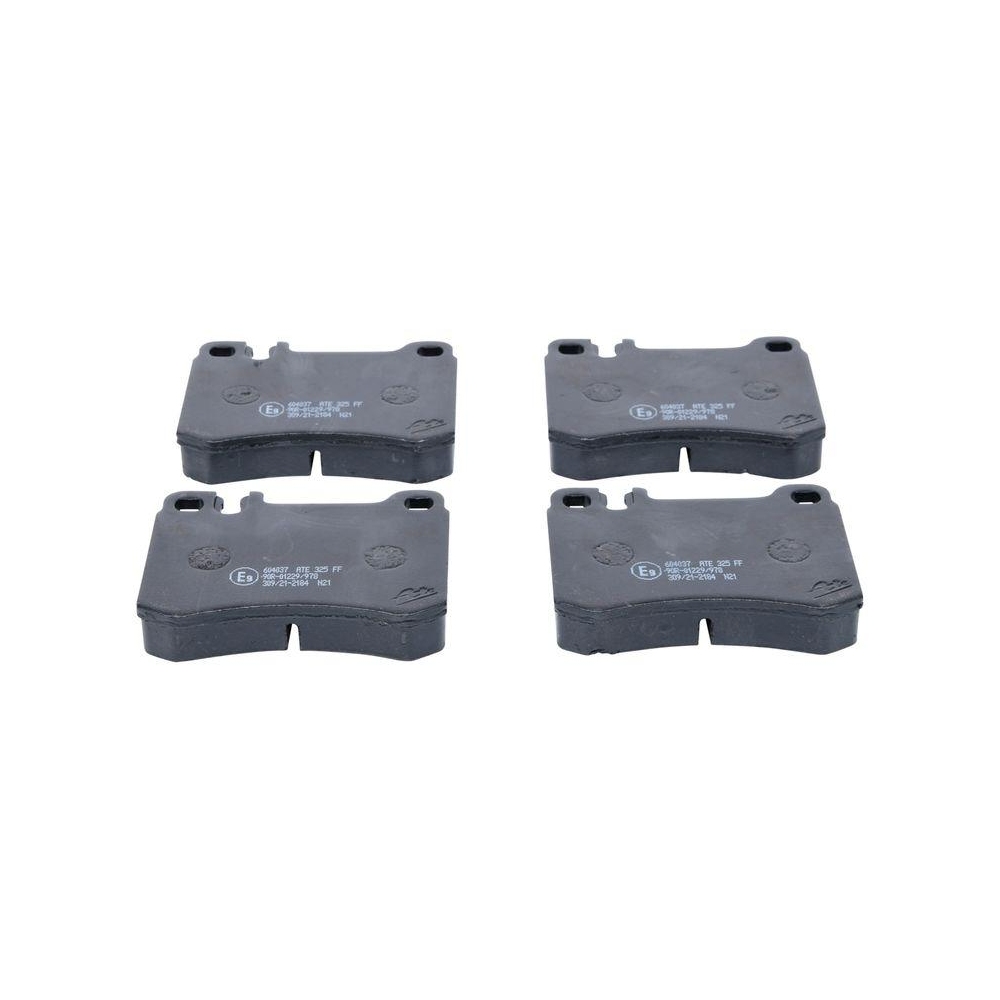 Bremsbelagsatz, Scheibenbremse ATE 13.0460-4037.2 f&uuml;r MERCEDES-BENZ, Vorderachse