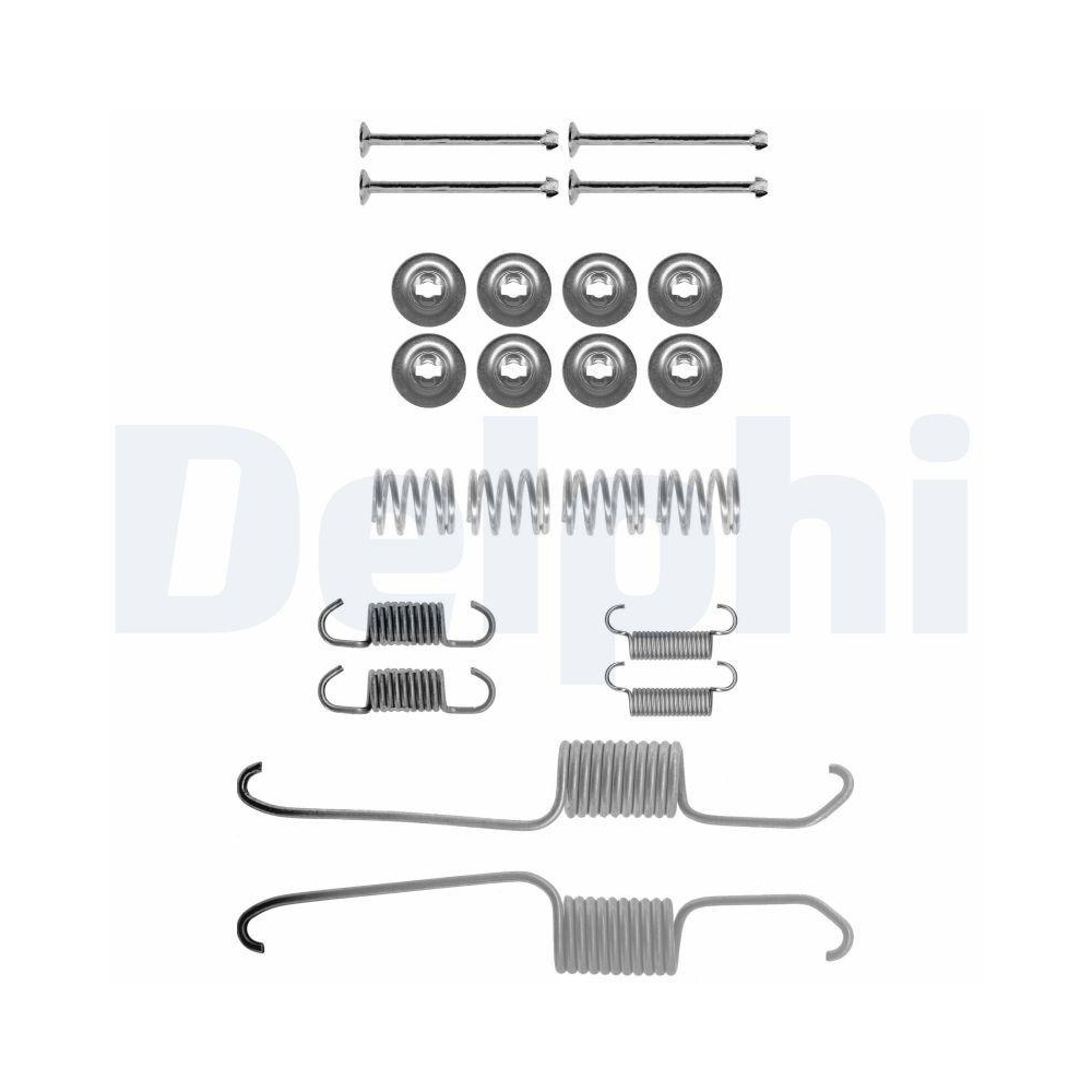 DELPHI LY1403 Zubeh&ouml;rsatz, Bremsbacken f&uuml;r, Hinterachse