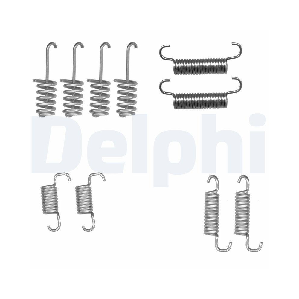 DELPHI LY1404 Zubeh&ouml;rsatz, Bremsbacken f&uuml;r, Hinterachse