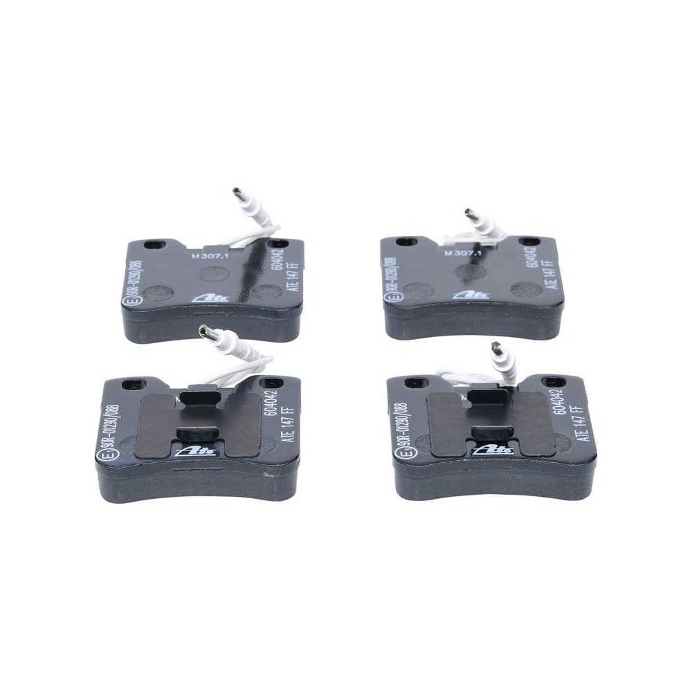 Bremsbelagsatz, Scheibenbremse ATE 13.0460-4042.2 f&uuml;r CITRO&Euml;N PEUGEOT