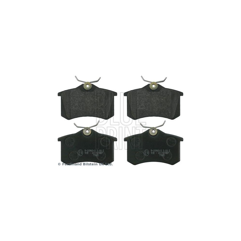 Bremsbelagsatz, Scheibenbremse BLUE PRINT ADR164201 für AUDI CITROËN PEUGEOT VW