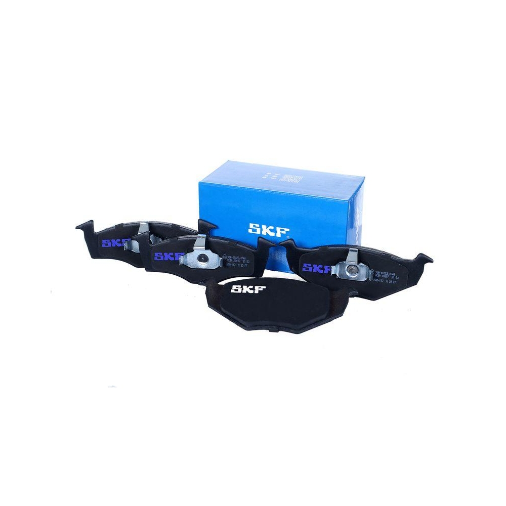 Bremsbelagsatz, Scheibenbremse SKF VKBP 80697 f&uuml;r SEAT VW, Vorderachse
