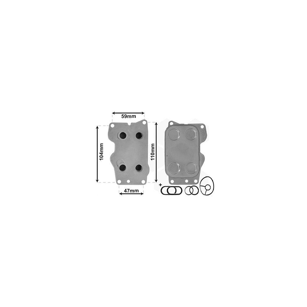 &Ouml;lk&uuml;hler, Motor&ouml;l VAN WEZEL 09013701 *** IR PLUS *** f&uuml;r FIAT FORD VOLVO
