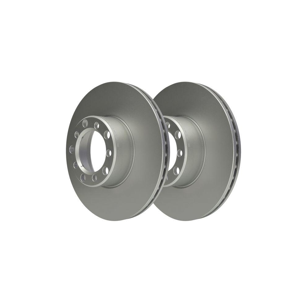 Bremsscheibe ATE 24.0122-0116.1 für MERCEDES-BENZ, Vorderachse