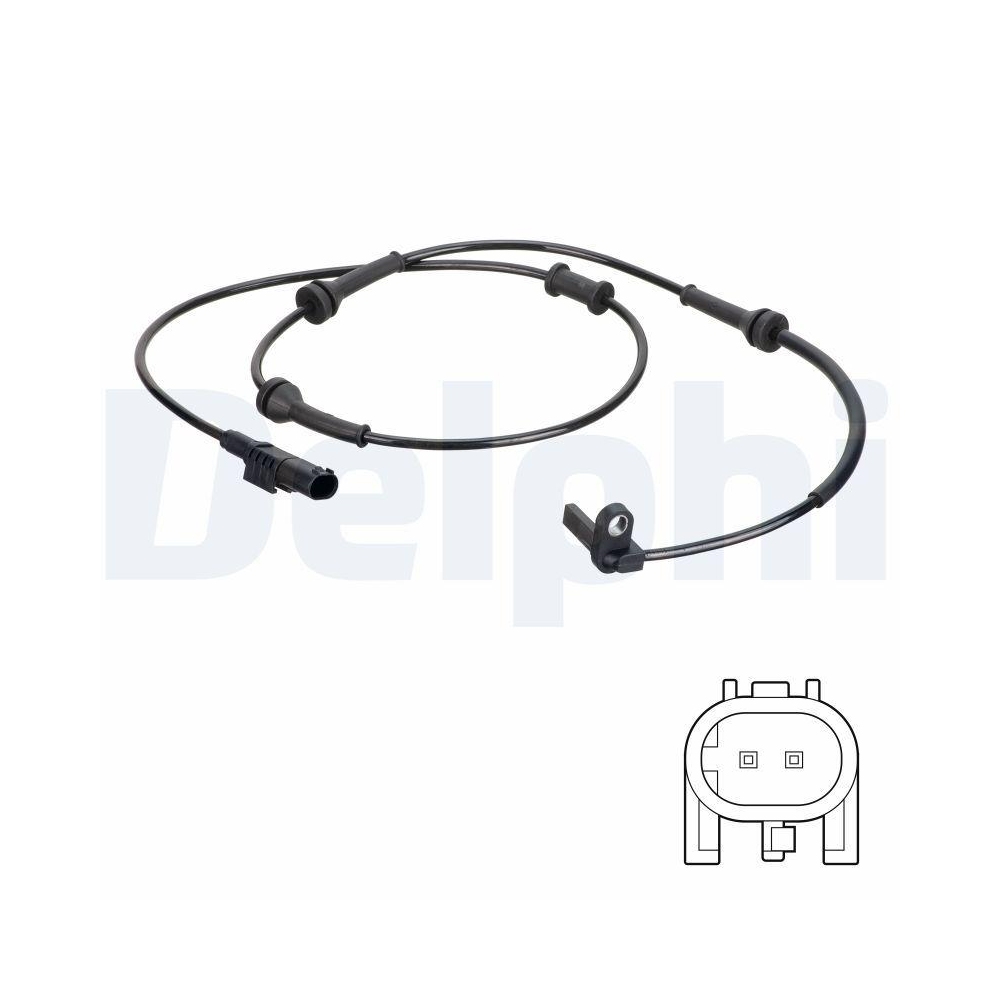DELPHI SS20764 Sensor, Raddrehzahl f&uuml;r