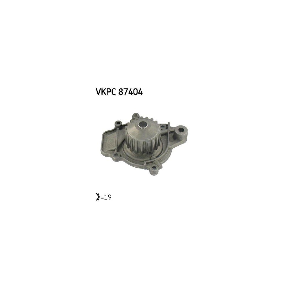 Wasserpumpe, Motorkühlung SKF VKPC 87404 für HONDA ROVER