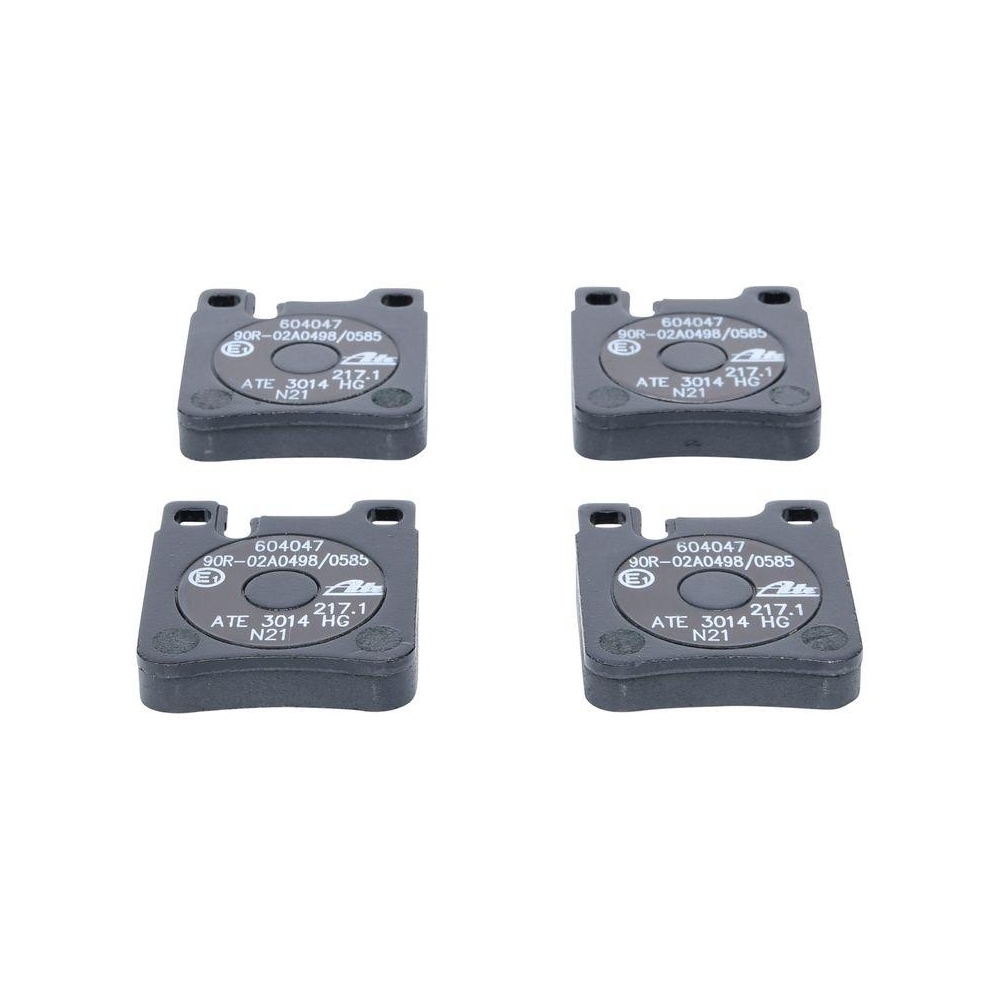 Bremsbelagsatz, Scheibenbremse ATE 13.0460-4047.2 f&uuml;r CHRYSLER MERCEDES-BENZ