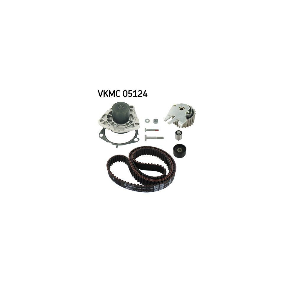Wasserpumpe + Zahnriemensatz SKF VKMC 05124 f&uuml;r ALFA ROMEO CHRYSLER FIAT LANCIA