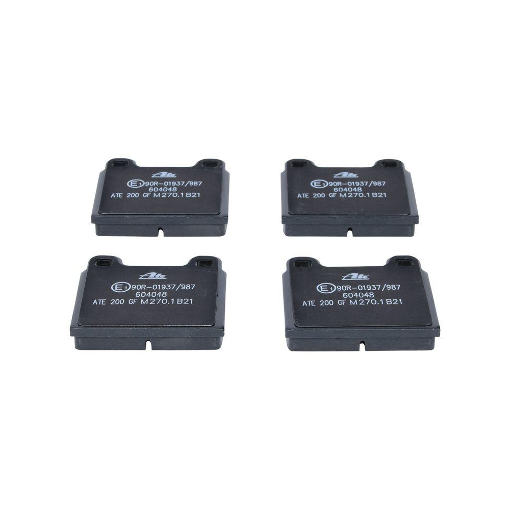 Bremsbelagsatz, Scheibenbremse ATE 13.0460-4048.2 f&uuml;r OPEL PORSCHE VAUXHALL