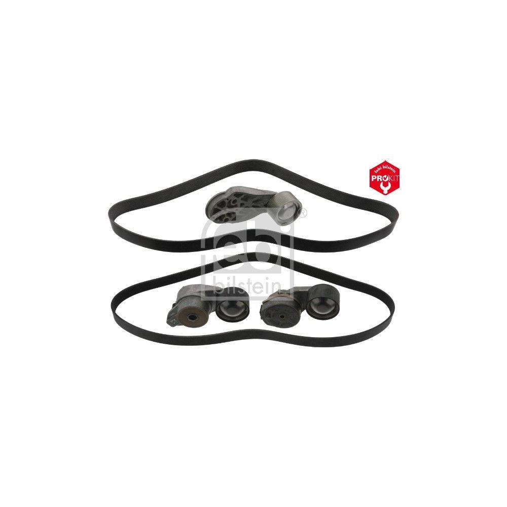FEBI BILSTEIN Keilrippenriemensatz 45712 ProKit f&uuml;r RENAULT TRUCKS