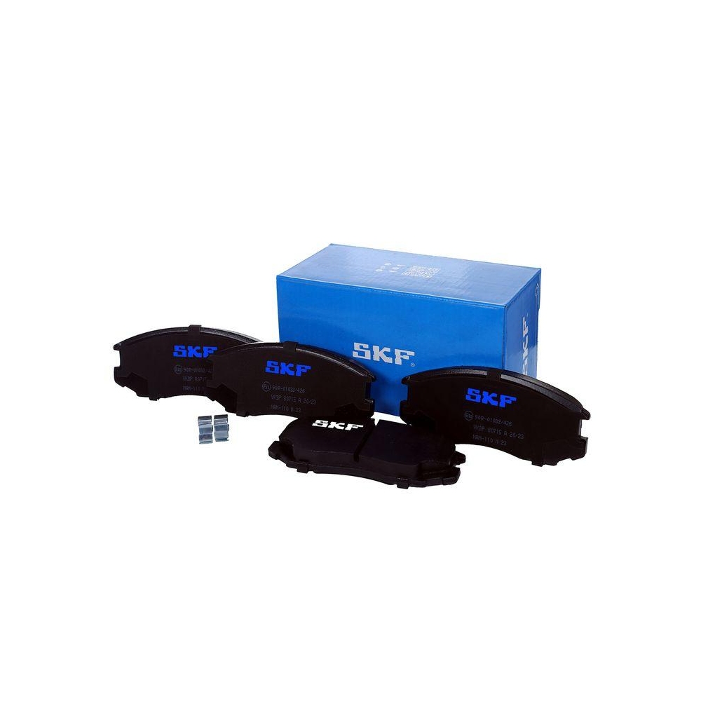 Bremsbelagsatz, Scheibenbremse SKF VKBP 80715 A f&uuml;r DAIHATSU MITSUBISHI TOYOTA