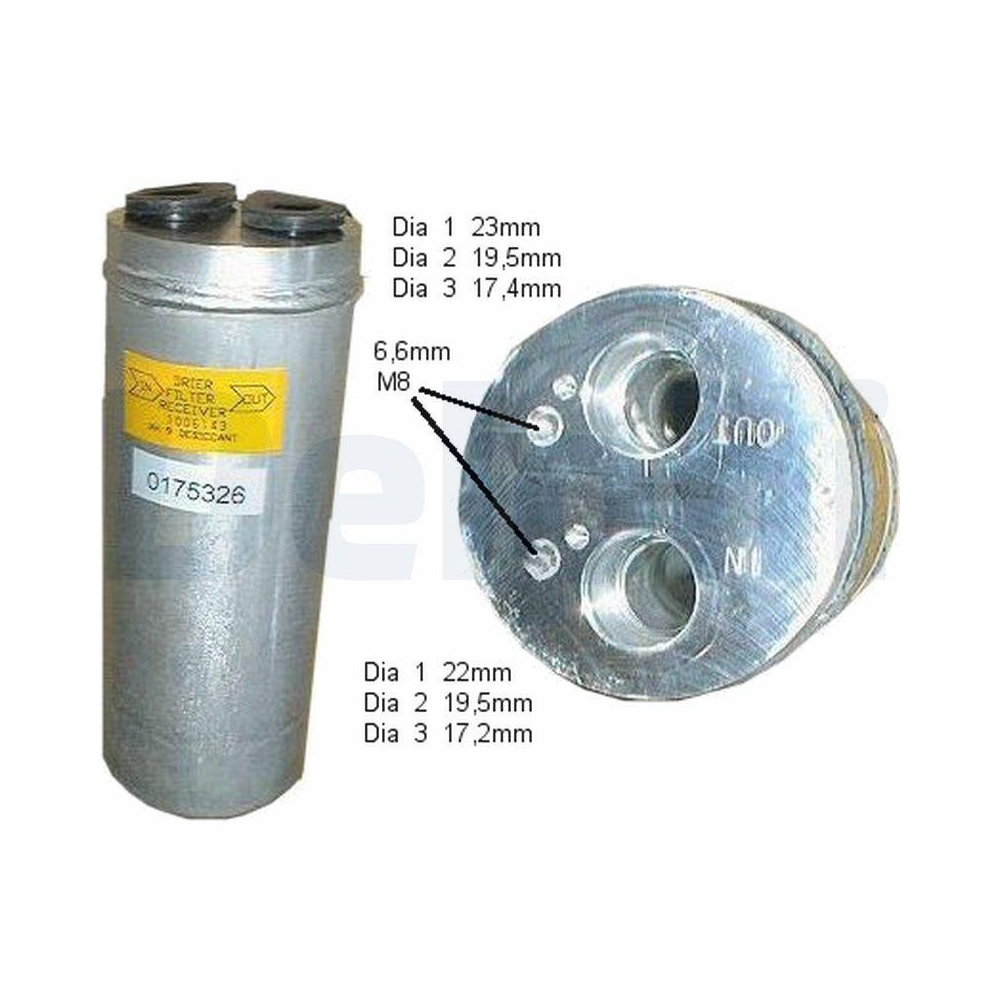 Trockner, Klimaanlage DELPHI TSP0175326 für AUDI SKODA VW