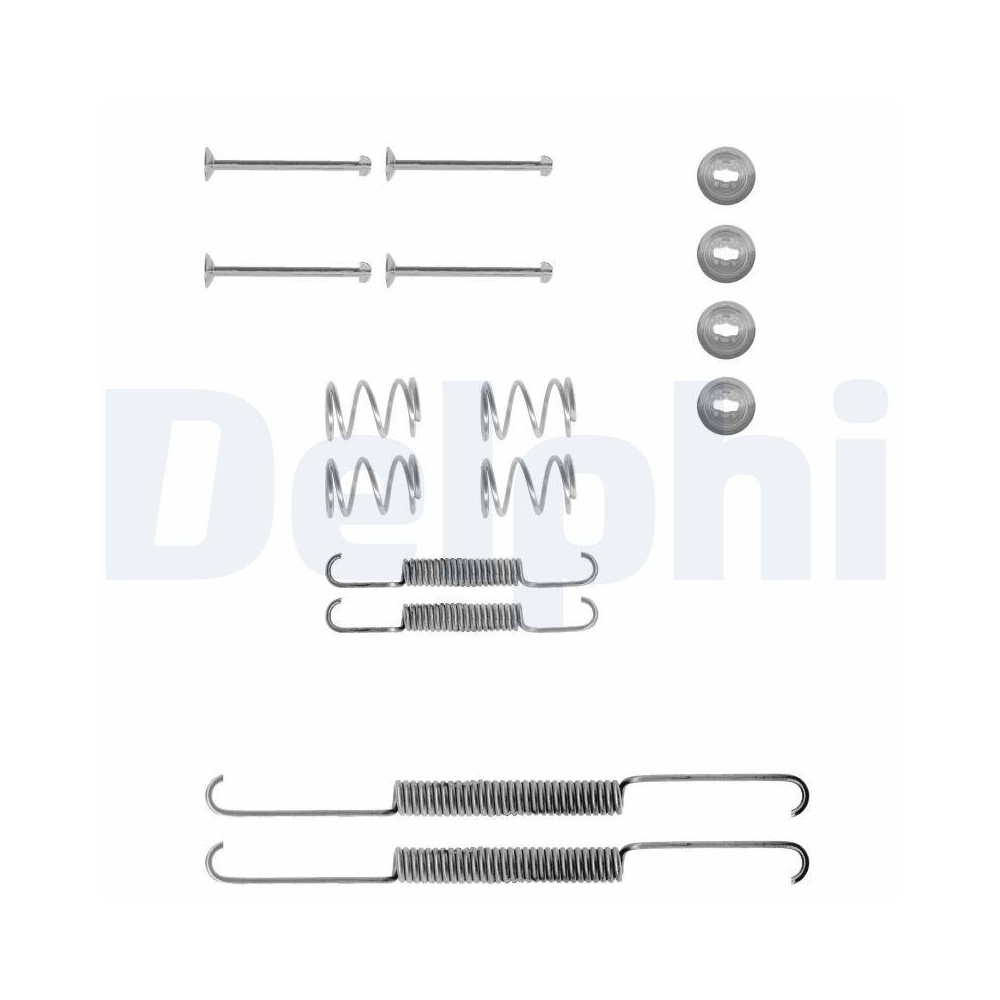 DELPHI LY1001 Zubeh&ouml;rsatz, Bremsbacken f&uuml;r OPEL, Hinterachse