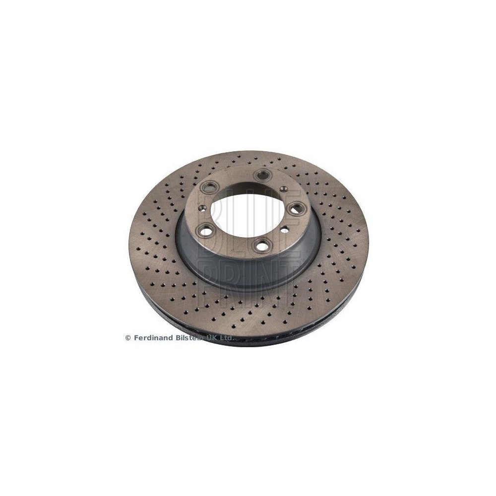 BLUE PRINT ADBP430113 2 St&uuml;ck Bremsscheiben f&uuml;r PORSCHE, Hinterachse links